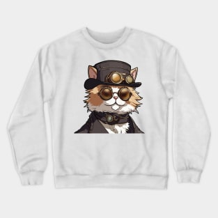 Inventive Whisker Contraption Crewneck Sweatshirt